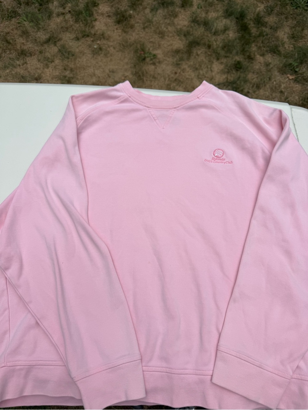 Women's Pink Crewneck Sweatshirt - Soft Pastel Pullover